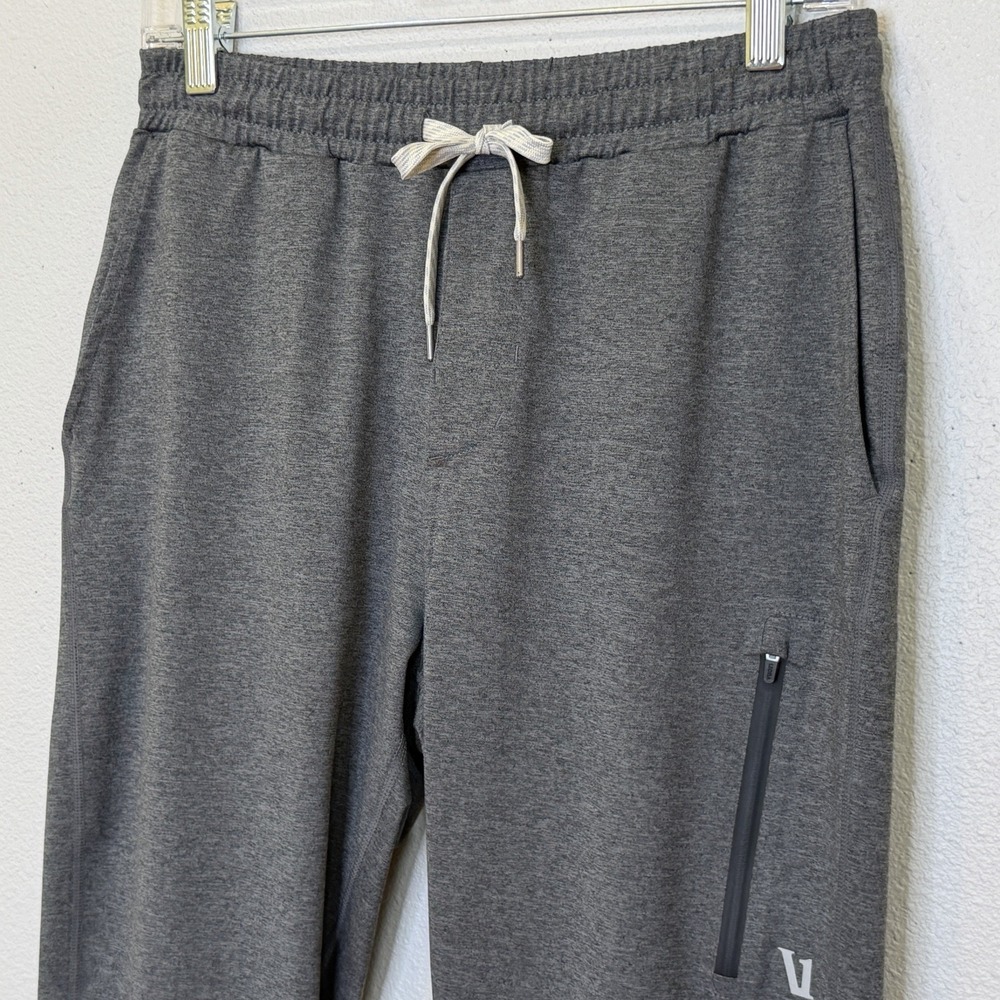 Vuori Sunday Performance Jogger Pants Gray V416 Mens Size Small Pull On Athletic - Picture 2 of 10